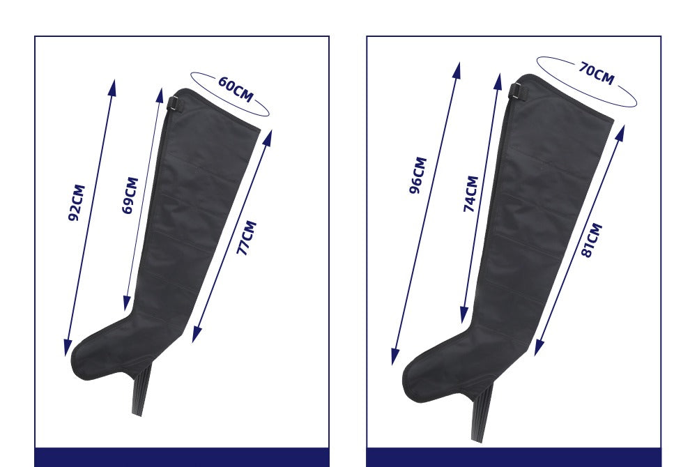 Masajera – Bota de Presoterapia Portátil Pro con 12 Modos (6 Cámaras)