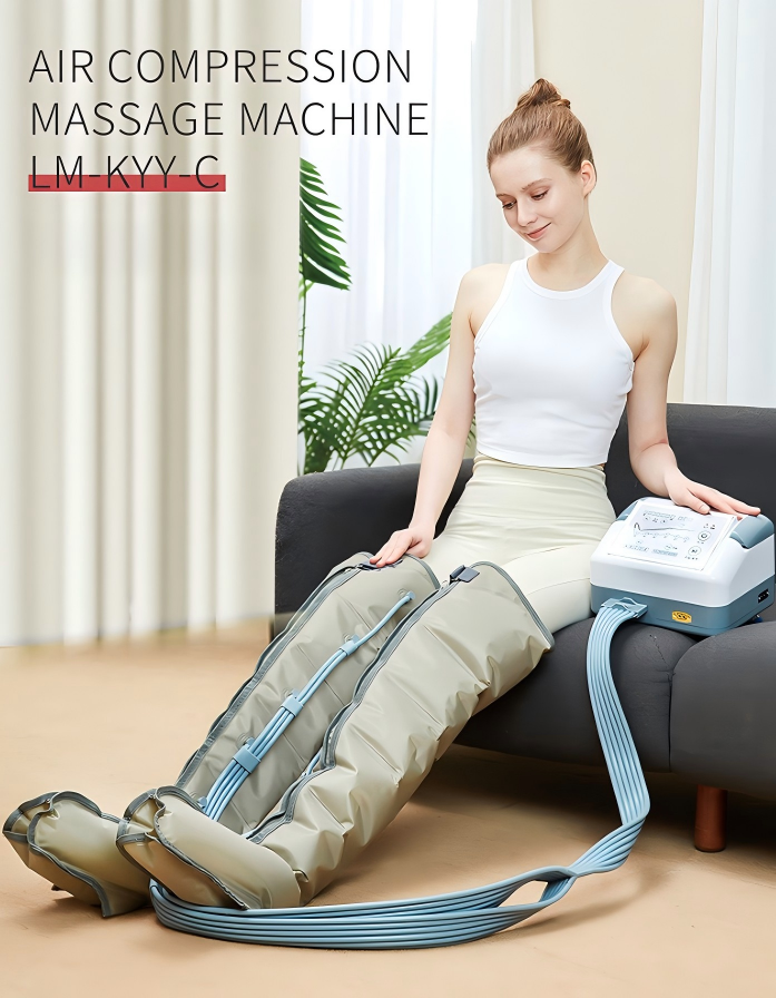 Masajera – Bota de Presoterapia para Piernas (6 Cámaras)